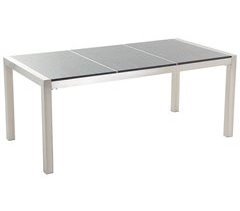 Beliani Mesa de jardín GROSSETO 90x180