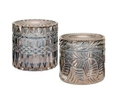 Juego de 2 Tarros Decorativos Jars