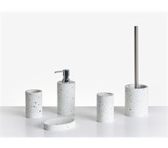 Beliani Conjunto de accesorios de baño PERENE