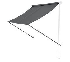 Toldo Malaga exterior terraza extensible acero 200x120