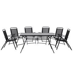 Beliani Conjunto de comedor LIVO