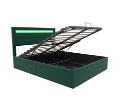 Cama con almacenamiento