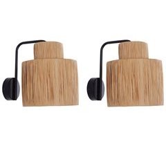 Beliani Lámpara de pared SHINFA