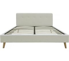 Cama de lana rizada para 2 personas Némo 147x207