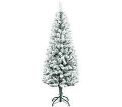 Árbol de Navidad Plástico, Metal HOMCOM, hogar - decoración