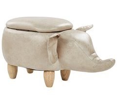 Beliani Puf animal ELEPHANT