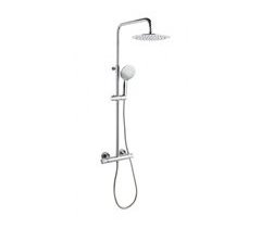 Columna de Ducha con Grifo Termostático Barra Telescópica