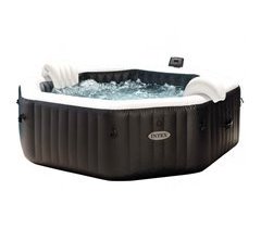 Spa hinchable octogonal con burbujas y jets 1.098 litros INTEX