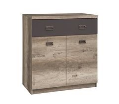 Cómoda 1 cajón y 2 puertas Abel