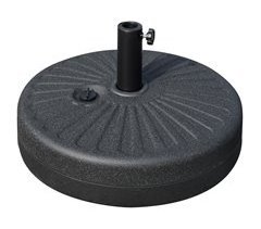 Base para Sombrilla HDPE, Metal Outsunny 51x51