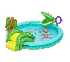 Piscina Hinchable para Niños Crocodile Cove