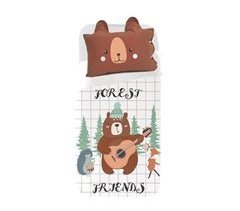 Juego de funda nórdica Infantil Oso Bosque Oso