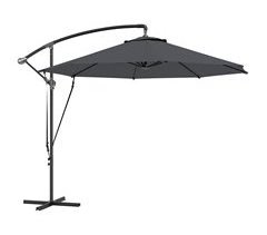 Parasol Excéntrico Metal, Poliéster Outsunny