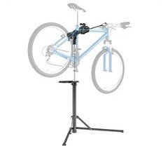 Soporte Tallar Bicicleta Metal, Aluminio HOMCOM