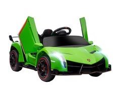 Coche Eléctrico PP, Metal HOMCOM