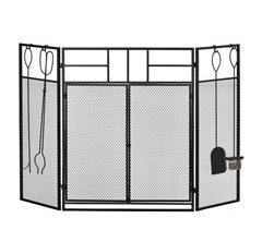 Salvachispas Plegable HOMCOM 820-262