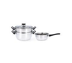 Batería de cocina 3 piezas Hábitat Quid
