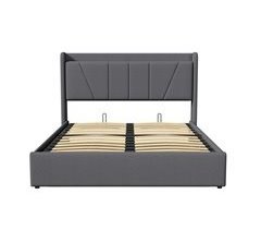 Cama con almacenamiento, USB, Type C y somier de lamas