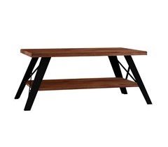 Mesa de cento multifuncional con 2 niveles WellHome