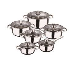 Bateria de cocina 12 piezas