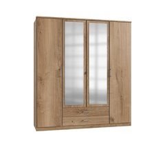 Armario 2 puertas 2 puertas espejo y 2 cajones