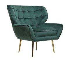 Sillón de terciopelo