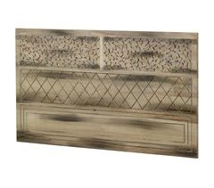 Cabecero de madera de álamo natural 110