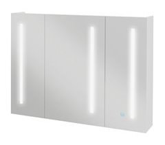 Armario con Espejo MDF, Vidrio kleankin, hogar - baño