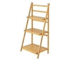 Estantería de escalera de bambú Lapua 3 niveles