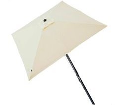 Sombrilla para jardín cuadrada 300x300 cm c/protección UV50 Aktive