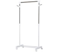 Perchero de Ropa Acero Inoxidable, Hierro, ABS, PP HOMCOM