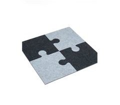 Alfombra de juego de rompecabezas cuadrada para niños