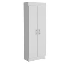 Alacena Nepal en melamina con 2 puertas y 5 estantes