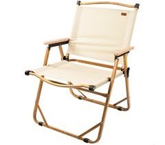Silla plegable alta glamping Aktive