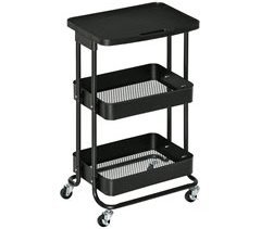 Carrito de Cocina Acero, PP HOMCOM, hogar - cocina