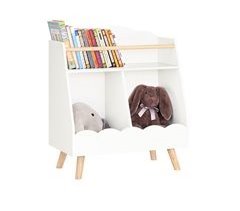 Librería Infantil Pequeño para Niños KMB100-K-W SoBuy ES