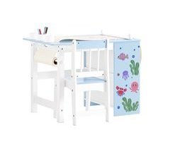 SoBuy Set de Mesa y Silla Infantil KMB60-B