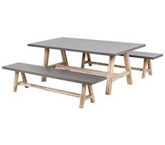 Beliani Conjunto de comedor TONNARE