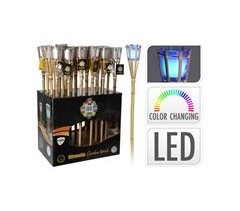 Antorcha de JARDIN Led 78cm surtida