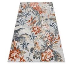 Alfombra Estructural BOTANIC 65262 flores 117x170