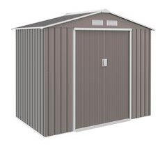 Caseta de Jardín Acero Galvanizado Outsunny 213