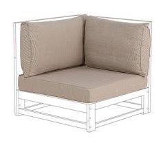 Beliani Funda para cojín TIMOR