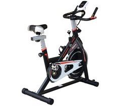 Bicicleta Estática Acero HOMCOM, deportes y ocio - fitness