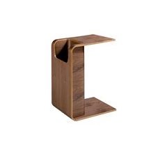 Mesa rincón rectangular nogal