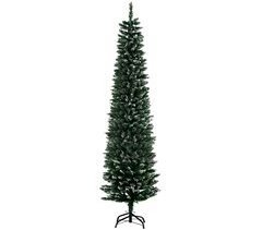 Árbol de Navidad Plástico, Metal HOMCOM, hogar - decoración