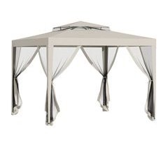 Carpa de Jardín Poliéster, Metal Outsunny