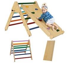 Escalada para Niños Madera de Pino Multilaminada AIYAPLAY