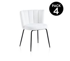 Pack 4 sillas de comedor Bodhi