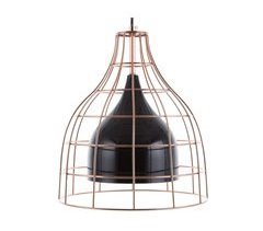 Beliani Lámpara colgante TRESA