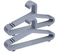 Percha de plastico pack de 24 unidades